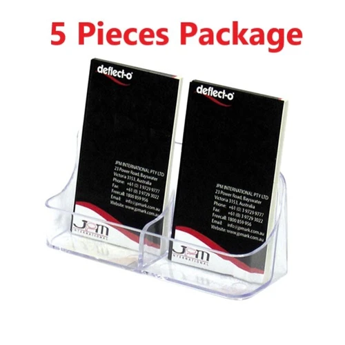 5 x L&W Business Card Holder 2 Slots