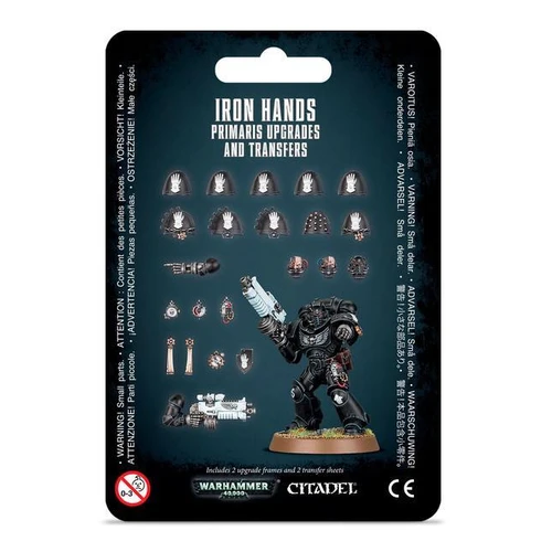 Warhammer 40,000 Iron Hands Primaris Upgrades & Transfers