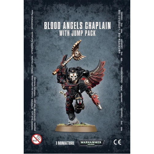 Warhammer 40,000 Blood Angels Chaplain with Jump Pack
