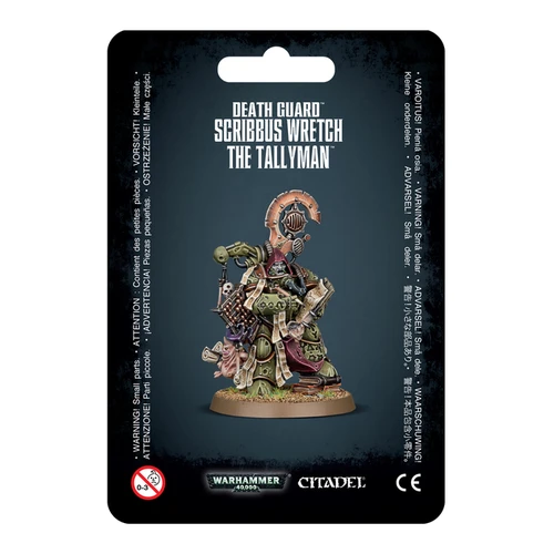 Warhammer 40,000 Death Guard Scribbus Wretch The Tallyman