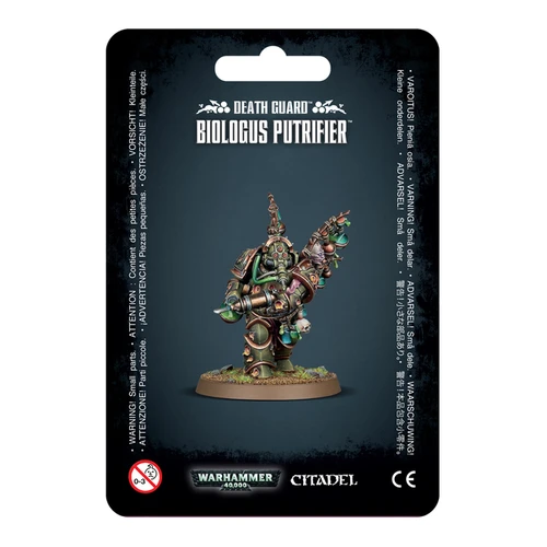 Warhammer 40,000 Death Guard Biologus Putrifier