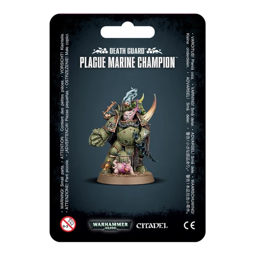 Warhammer 40,000 Death Guard Plague Marine Champion