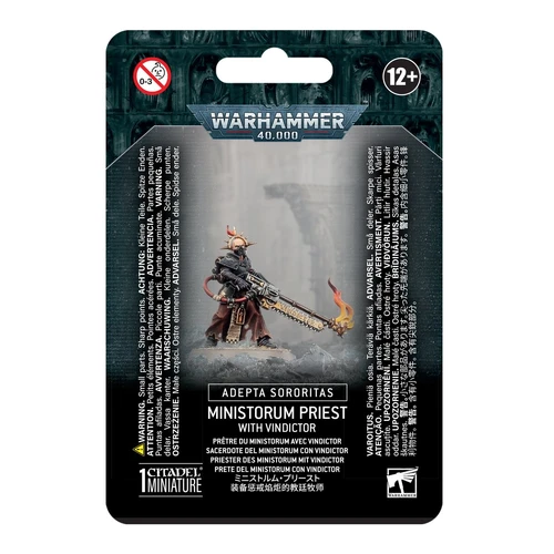 Warhammer 40,000 Adepta Sororitas Ministorum Priest with Vindicator