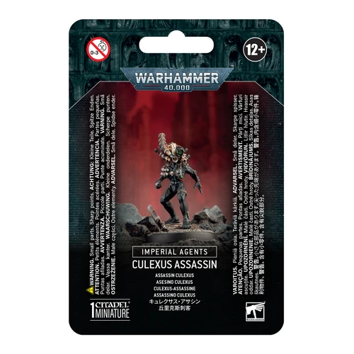 Warhammer 40,000 Imperial Agents Culexus Assassin