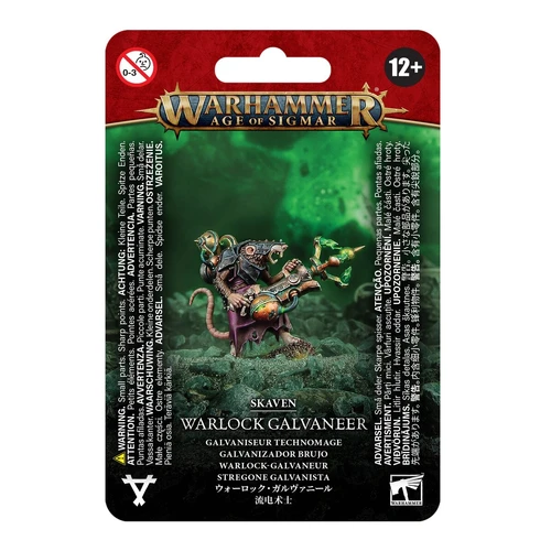 Warhammer Age of Sigmar Skaven Warlock Galvaneer