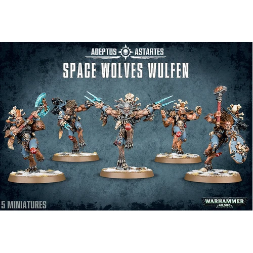 Warhammer 40,000 Space Wolves Wulfen 