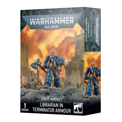 Warhammer 40,000 Space Marine Librarian in Terminator Armour