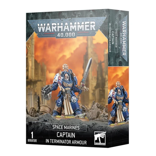 Warhammer 40,000 Space Marines Captain in Terminator Armour