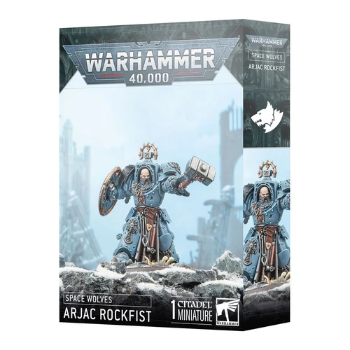 Warhammer 40,000 Space Wolves Arjac Rockfist
