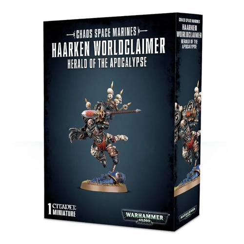 Warhammer 40,000 Chaos Space Marines Haarken World Claimer