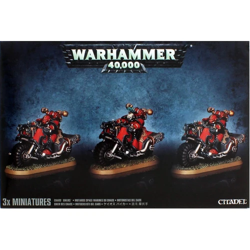 Warhammer 40,000 Chaos Space Marines Bikers 2019