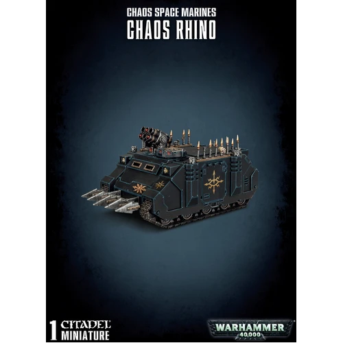 Warhammer 40,000  Chaos Space Marines Rhino 