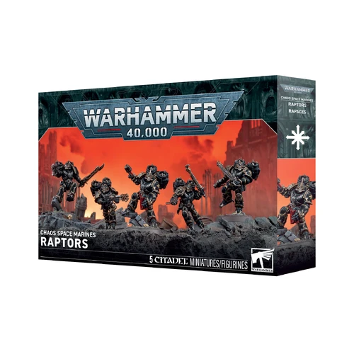Warhammer 40,000 Chaos Space Marines Raptors