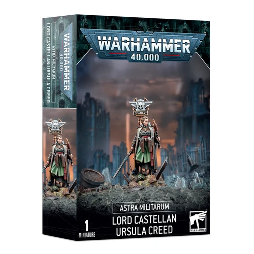 Warhammer 40,000 Astra Militarum Lord Castellan Ursula Creed