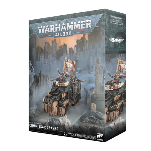 Warhammer 40,000 Astra Militarum Commissar Graves