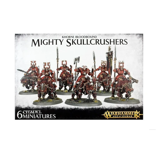 Warhammer Age of Sigmar: Khorne Bloodbound Mighty Skullcrushers