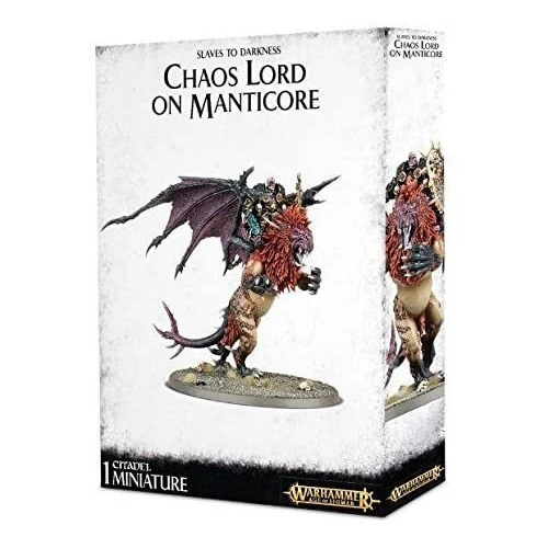 Warhammer Age of Sigmar: Chaos Lord on Manticore