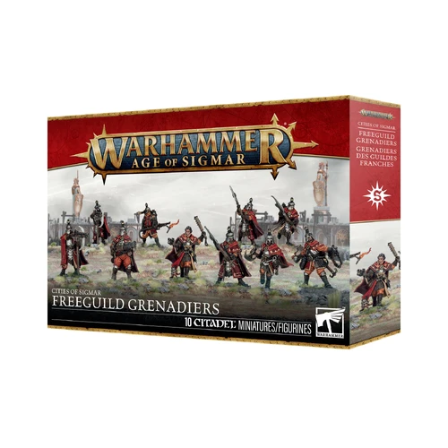 Warhammer Age of Sigmar CIties of Sigmar Freeguild Grenadiers