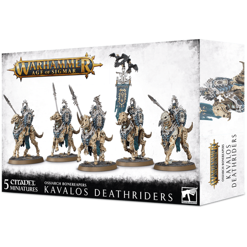 Warhammer Age of Sigmar Ossiarch Bonereapers Kavalos Deathriders