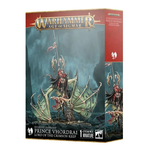 Warhammer Age of Sigmar Soulblight Gravelords Prince Vhordrai