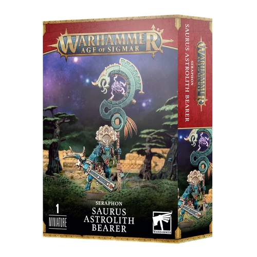 Warhammer Age of Sigmar Seraphon Saurus Astrolith Bearer