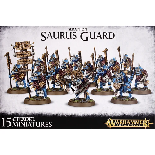 Warhammer Age of Sigmar: Seraphon Saurus Guard