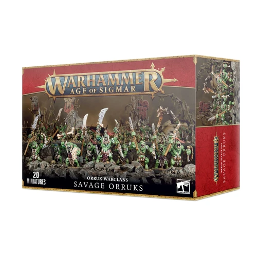 Warhammer Age of Sigmar: Bonesplitterz Savage Orruks