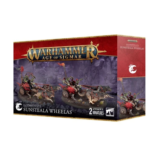 Warhammer Age of Sigmar Gloomspite Gitz Sunsteala Wheelas