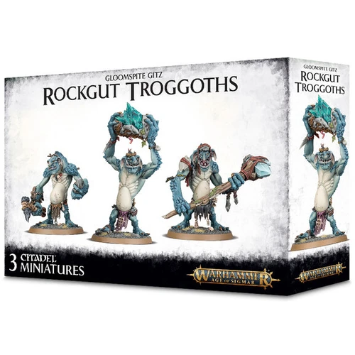 Warhammer Age of Sigmar: Gloomspite Gitz Rockgut Troggoths