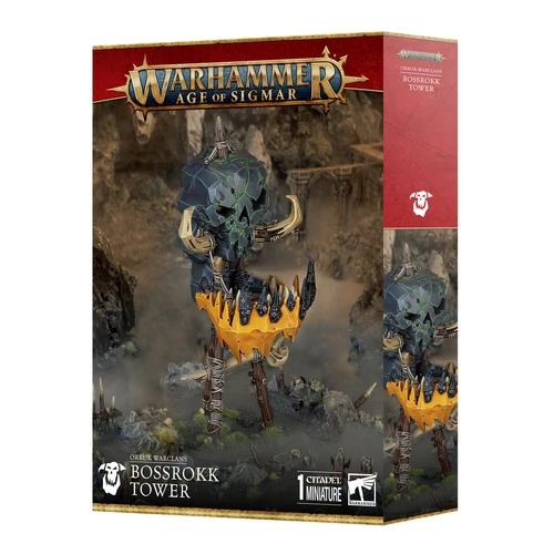 Warhammer Age of SIgmar Orruk Warclans Bossrokk Tower