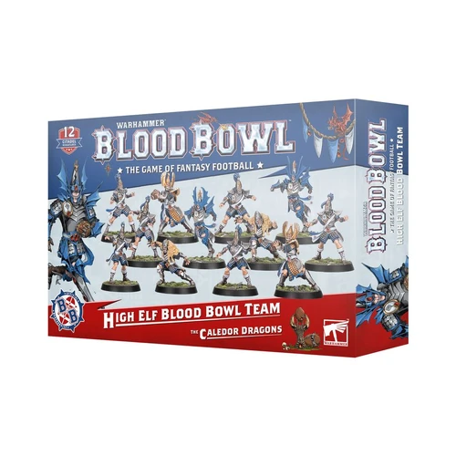 Blood Bowl High Elf Team The Caledor Dragons