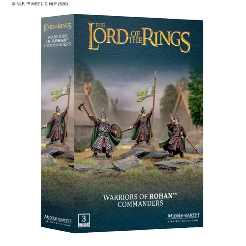 The Lord of the Rings Warriors of Rohan Commanders