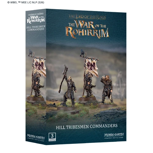 Lord of the Rings Hill Tribesmen Commanders