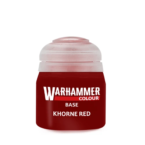 Warhammer Colour Base: Khorne Red