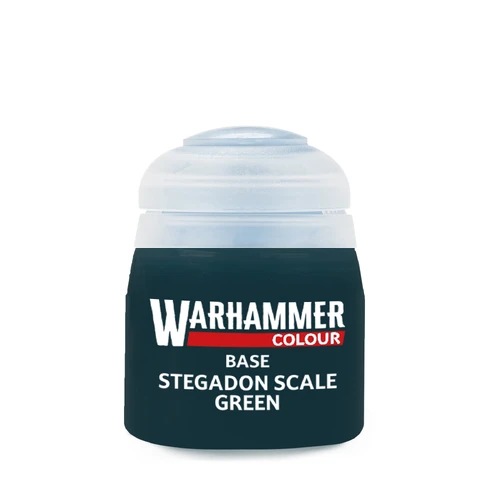 Warhammer Colour Base: Stegadon Scale Green