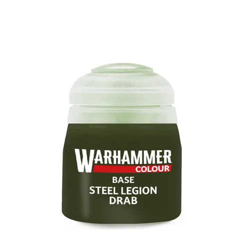Warhammer Colour Base: Steel Legion Drab
