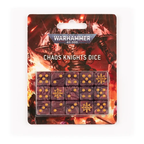 Warhammer 40,000 Chaos Knights Dice