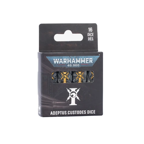 Warhammer 40,000 Adeptus Custodes Dice