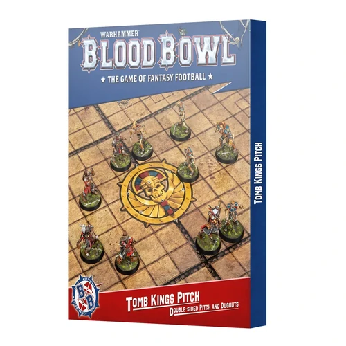 Blood Bowl Tomb Kings Team Pitch & Dugouts
