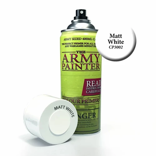 Army Painter Spray Primer - Matt White 400ml
