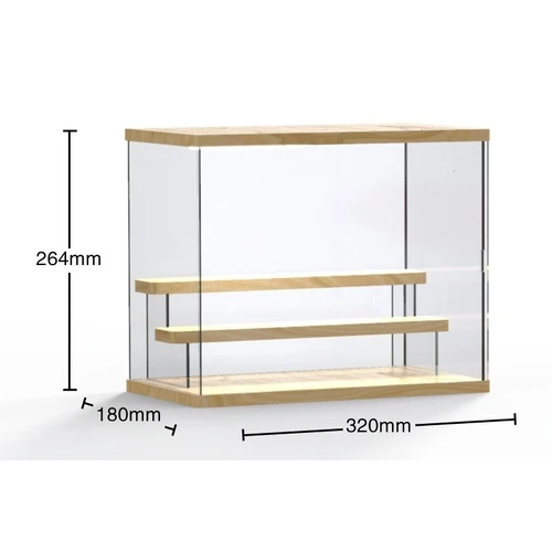 Anti-Dust 3 Tier Acrylic Display Box with USB Lighting