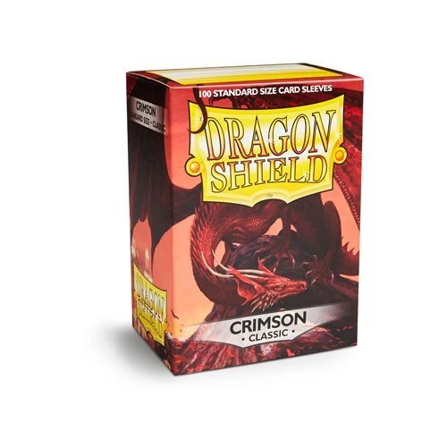Sleeves - Dragon Shield - Box 100 - Crimson