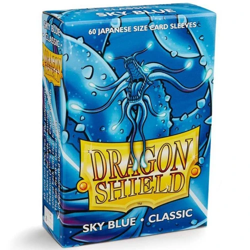 Sleeves - Dragon Shield Japanese- Box 60 - Classic Sky Blue