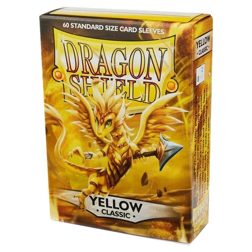Dragon Shield Classic Standard 60ct Yellow 63x88mm Sleeves