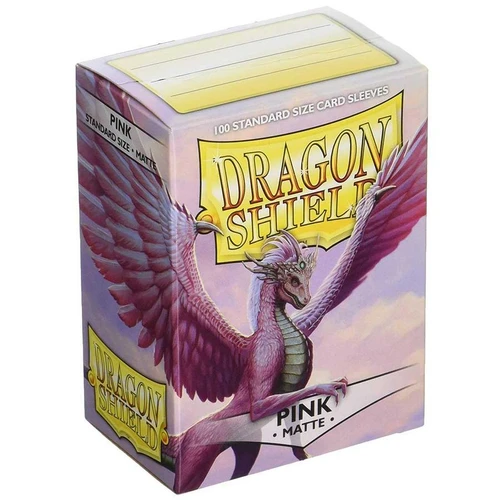 Sleeves - Dragon Shield - Box 100 - Pink MATTE