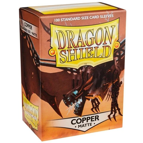 Sleeves - Dragon Shield - Box 100 - Copper MATTE