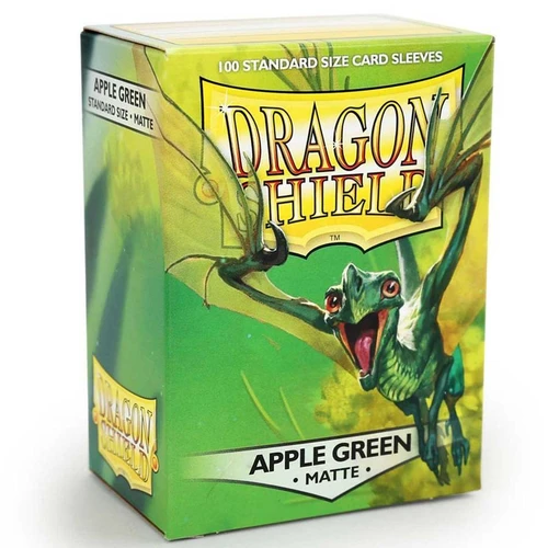 Sleeves - Dragon Shield - Box 100 - Apple Green MATTE
