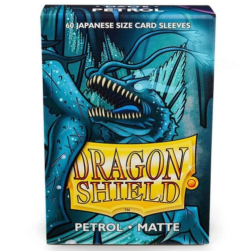 Sleeves - Dragon Shield Japanese- Box 60 - Petrol MATTE