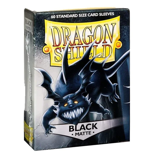 Sleeves - Dragon Shield - DS60 Matte Black