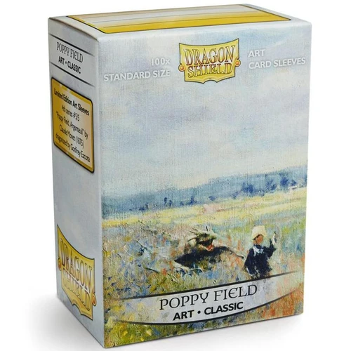 Sleeves - Dragon Shield - Box 100 - Poppy field